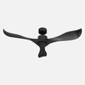 Sherwood Gray Motorized Cream-Colored Blade Unlit Remote Controlled 132cm Ceiling Fan