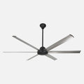 Ürgüp Black Motor Brown Blade Illuminated Remote Control 168cm Ceiling Fan