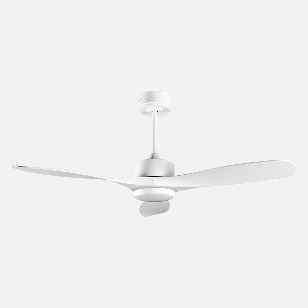 Style White Illuminated Remote Controlled 137cm Ceiling Fan