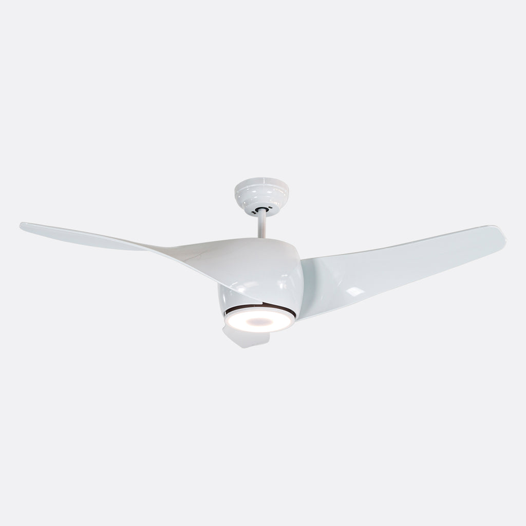 Active Beyaz Aydınlatmalı Uzaktan Kumandalı 132cm Bluetooth Özellikli Tavan Vantilatörü