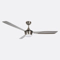 Heavysteel Gray 142cm Remote-Controlled Ceiling Fan with Lighting