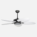 Galata Anthracite Motor Dark Brown Blade V2 Illuminated Remote Controlled 132cm Ceiling Fan