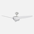 Nero White Remote-Controlled Ceiling Fan with Lighting, 132cm