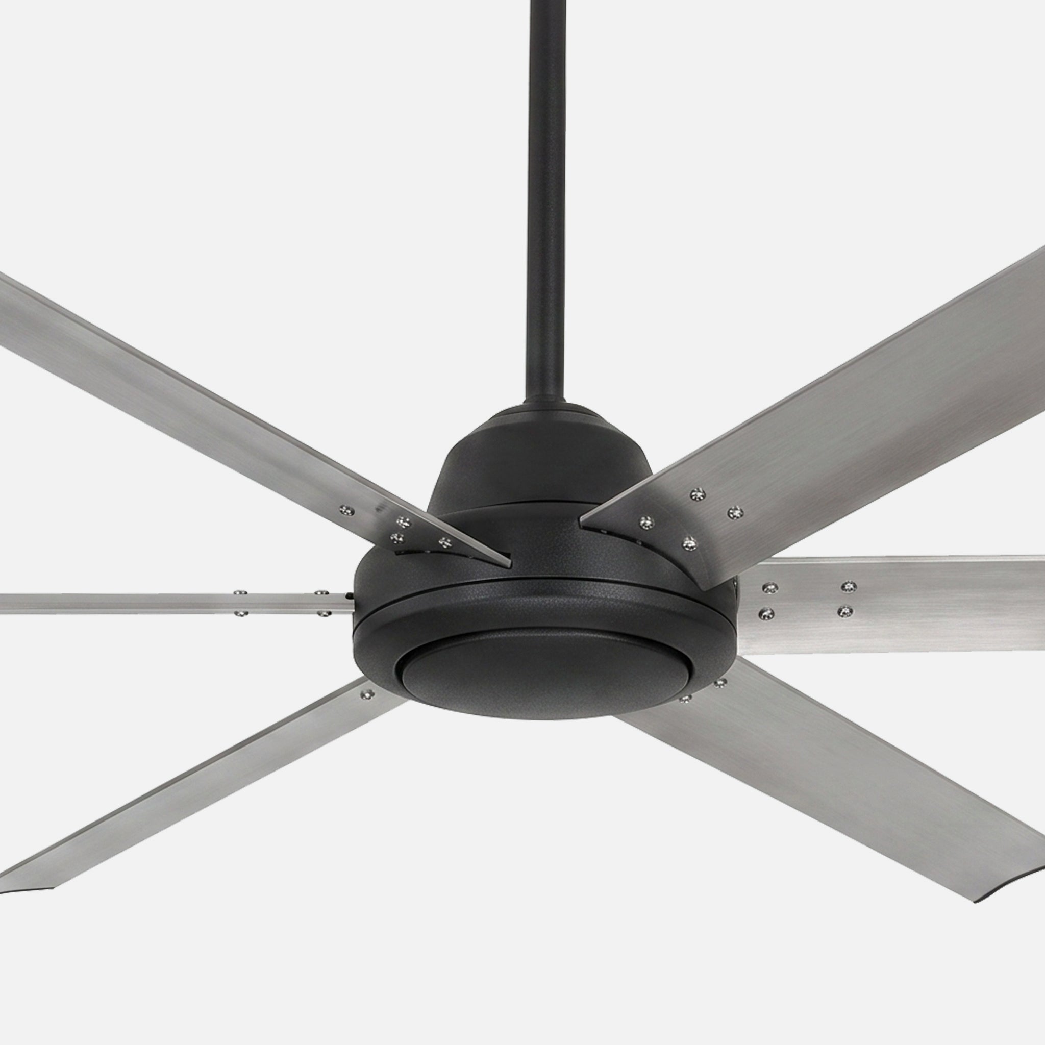 Ürgüp Black Motor Brown Blade Illuminated Remote Control 168cm Ceiling Fan
