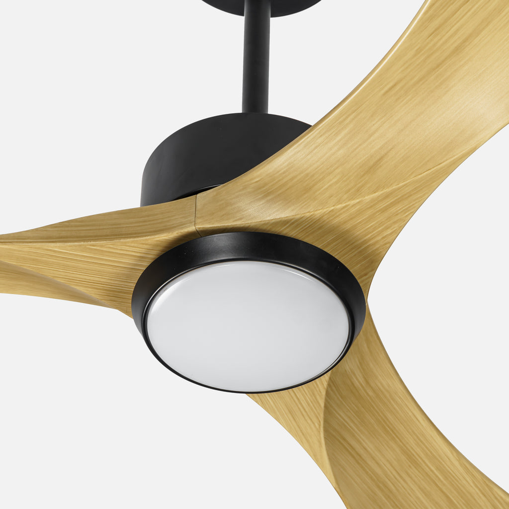 Style White Illuminated Remote Controlled 137cm Ceiling Fan