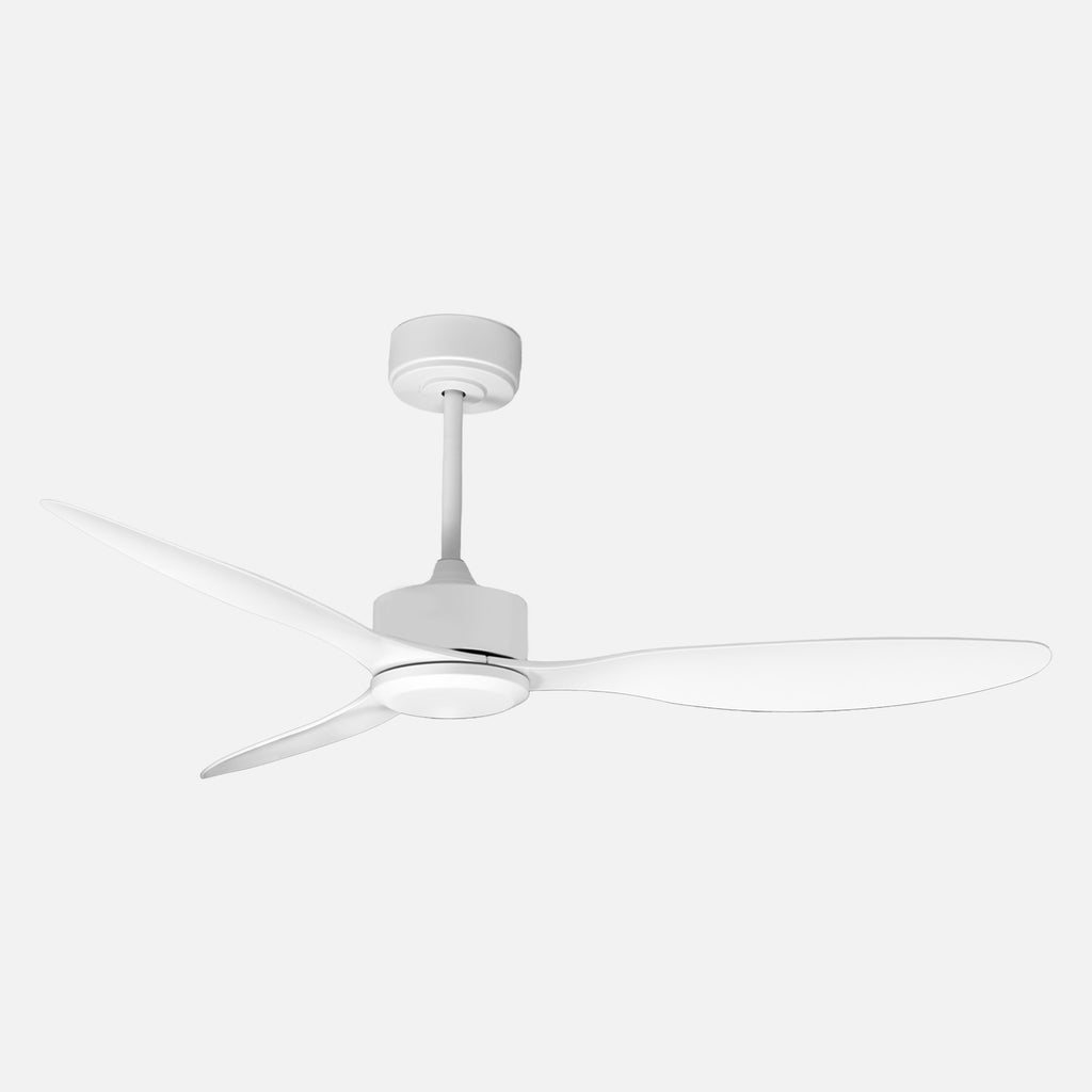 Adana White 132cm Ceiling Fan Without Light