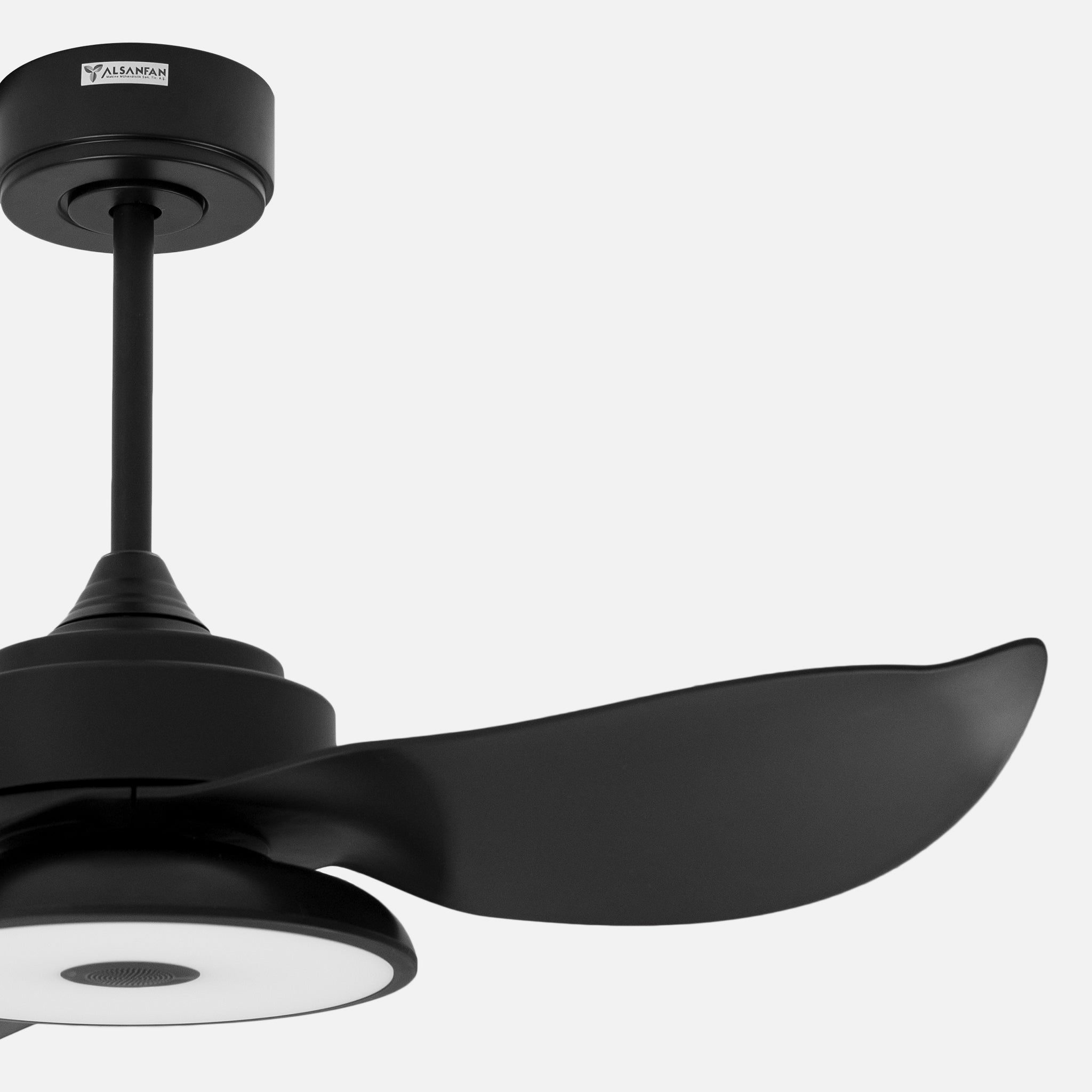Pilot Black Backlit Remote Control 122cm Ceiling Fan
