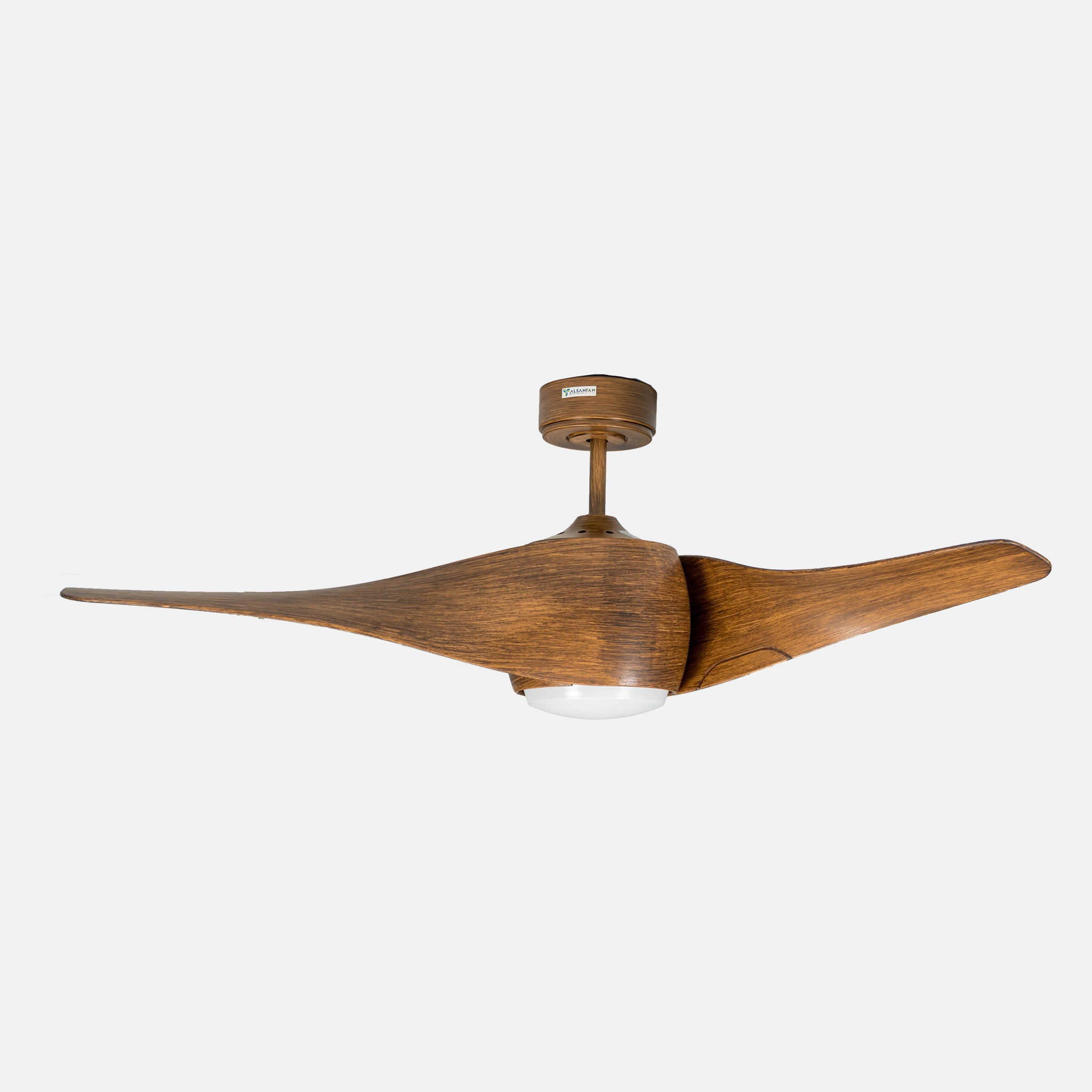 Urla Brown Illuminated Remote Controlled 127cm Ceiling Fan