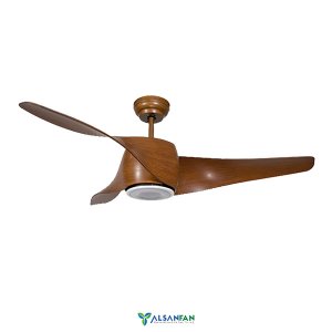 Active Kahverengi Aydınlatmalı Uzaktan Kumandalı 132cm Bluetooth Özellikli Tavan Vantilatörü