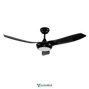 Flamingo Siyah Aydınlatmalı Uzaktan Kumandalı 132cm Tavan Vantilatörü