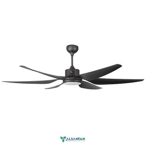 Urikaine Siyah Aydınlatmalı Uzaktan Kumandalı 167.5cm Tavan Vantilatörü