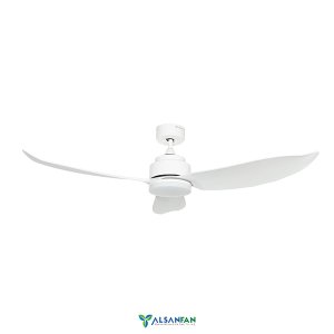 Papatya Beyaz Aydınlatmalı Uzaktan Kumandalı 142cm Tavan Vantilatörü