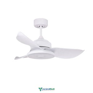 Melodi Beyaz Aydınlatmalı Uzaktan Kumandalı 96cm Bluetooth Özellikli Tavan Vantilatörü