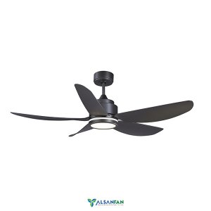 Darkrose Siyah Aydınlatmalı Uzaktan Kumandalı 132cm Tavan Vantilatörü