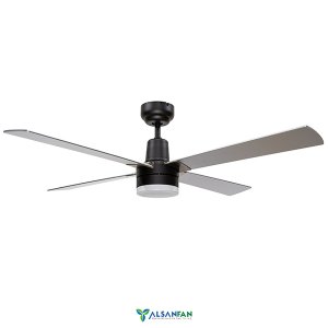 Pilot - Siyah Motor, Gri Kanatlı Tavan Vantilatörü