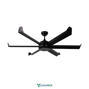 İstanbul Mini Siyah - Aydınlatmasız Tavan Vantilatörü