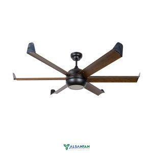 İstanbul Mini - Kahverengi Aydınlatmalı Tavan Vantilatörü