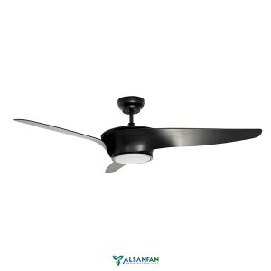 Nero Siyah Aydınlatmalı Uzaktan Kumandalı 132cm Tavan Vantilatörü