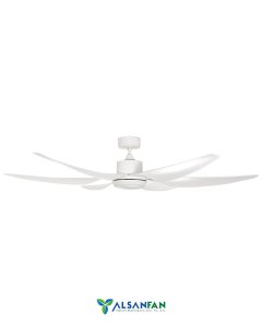 Ürgüp Beyaz Aydınlatmalı Uzaktan Kumandalı 168cm Tavan Vantilatörü