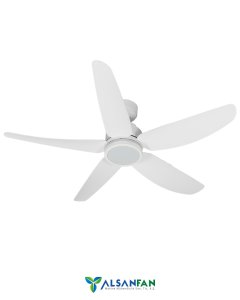 Darkrose Beyaz Aydınlatmalı Uzaktan Kumandalı 132cm Tavan Vantilatörü