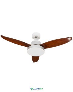 Darkwind Beyaz Motorlu Kızıl Kanatlı Aydınlatmalı Uzaktan Kumandalı 122cm Tavan Vantilatörü