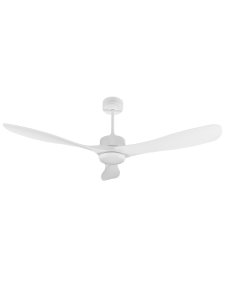 Bodrum Beyaz Aydınlatmalı Uzaktan Kumandalı 132cm Tavan Vantilatörü
