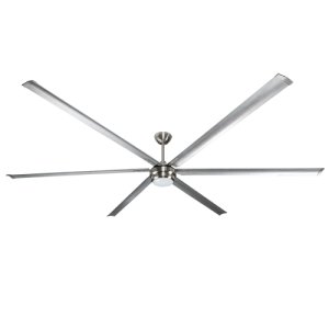 Antalya Gri Aydınlatmalı Uzaktan Kumandalı 275cm Tavan Vantilatörü