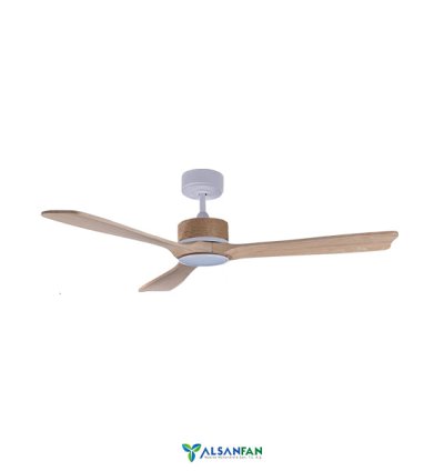 Muğla Beyaz Aydınlatmalı Uzaktan Kumandalı 132cm Tavan Vantilatörü