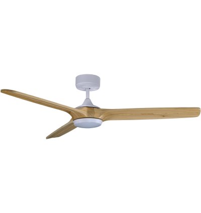 Fethiye Beyaz Aydınlatmalı Uzaktan Kumandalı 132cm Tavan Vantilatörü